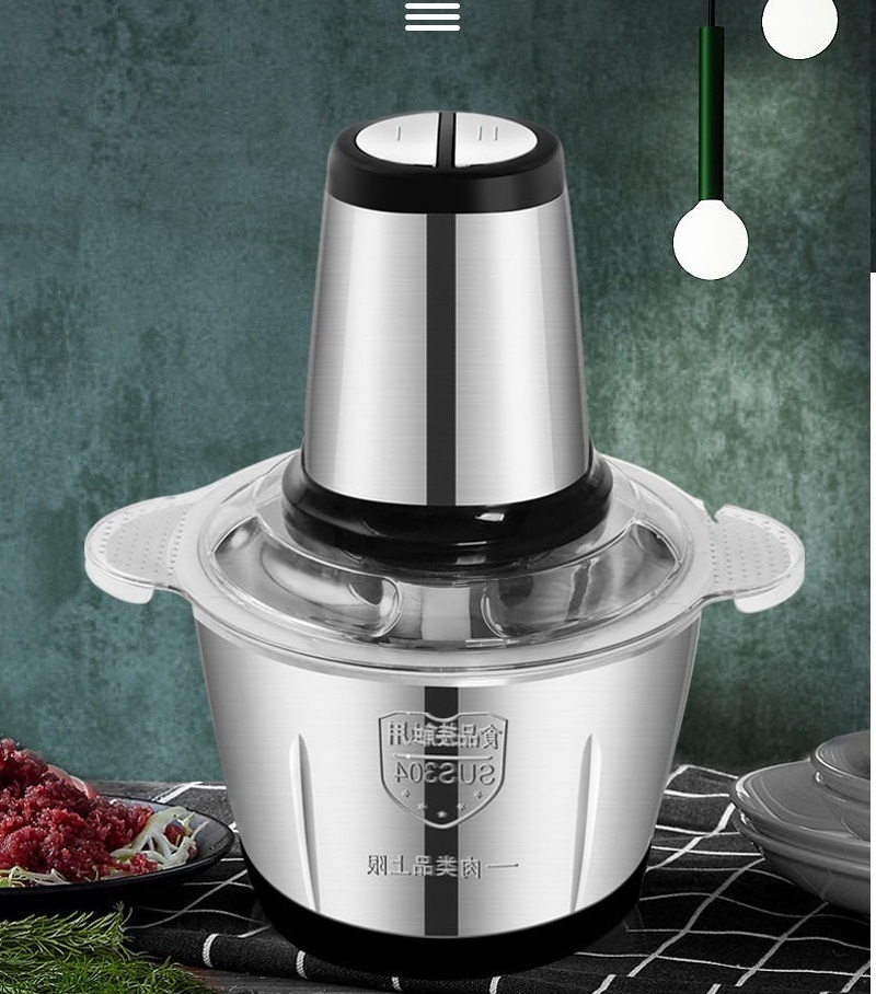 máy làm sữa đậu nành đa năng, máy xay tỏi đa năng, may xay sinh to panasonic gm1011, máy xay philip promix, máy xay đá mini, máy say thịt +  TẶNG 2 Bộ Dao 4 Lưỡi   MÁY XAY THỊT PEAR CỐI INOX s iêu khỏe